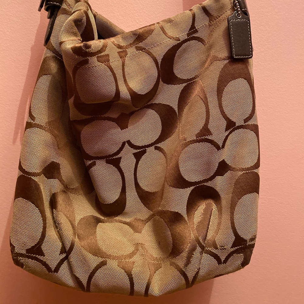 Coach Dark Brown Hobo purse